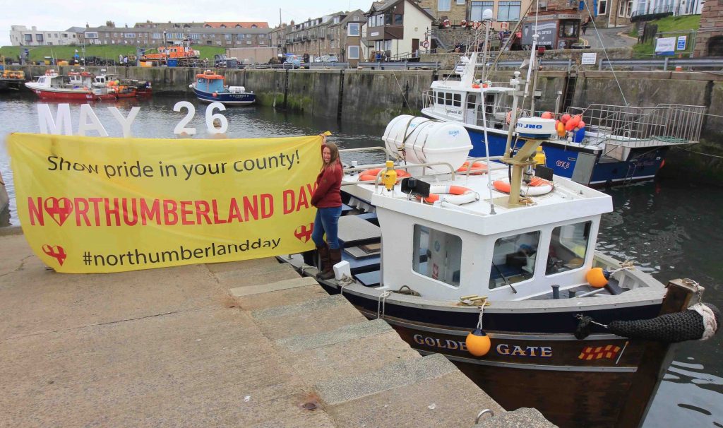 Northumberland Day Organisers Flag Up How to Show Pride in the County